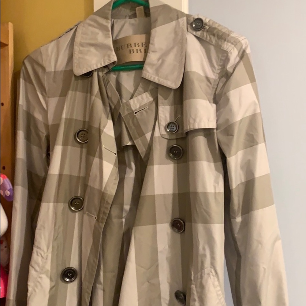 Burberry raincoat